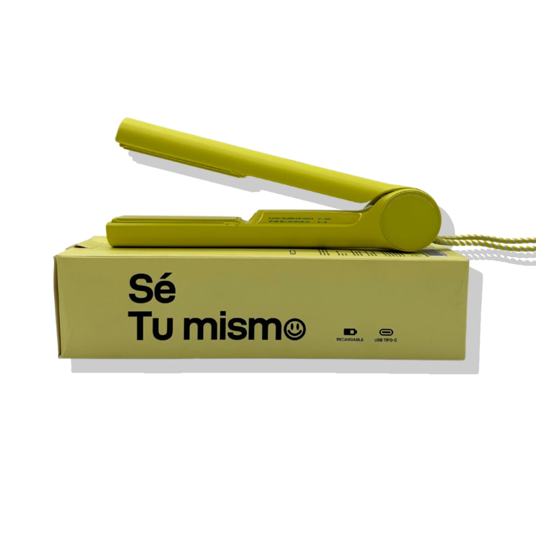 Mini Plancha De Cabello Inalámbrica Usb Ricco