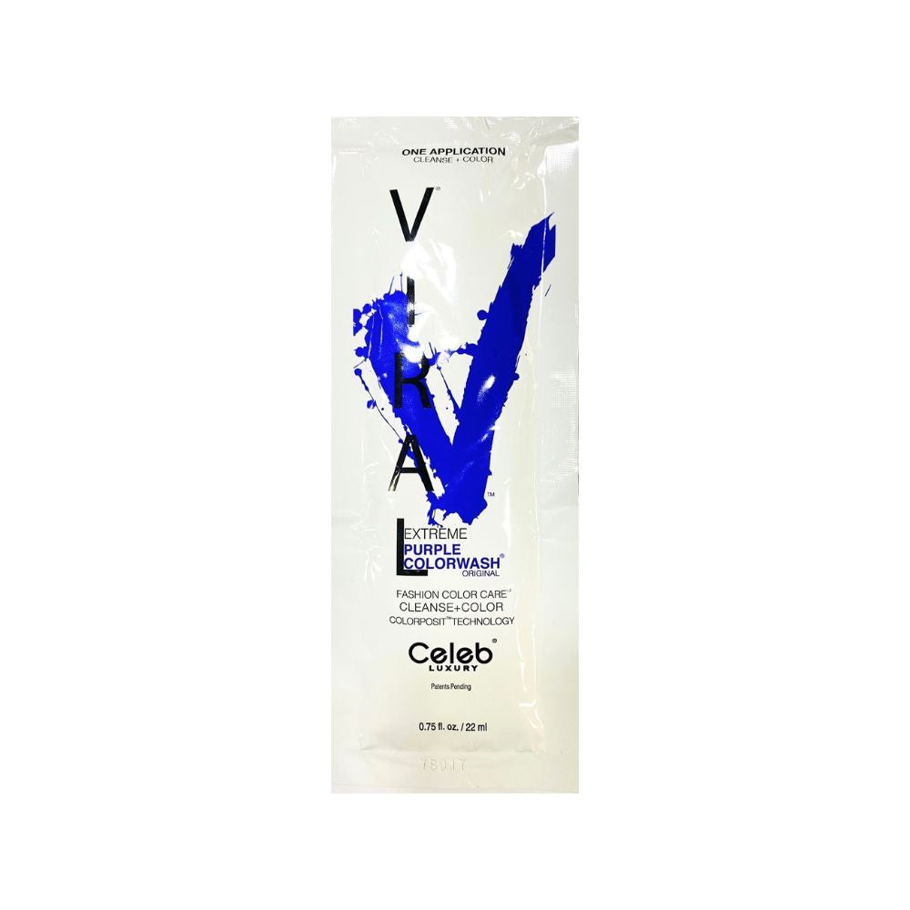 Shampoo Con Color Viral Purple Celeb 22ml Celeb