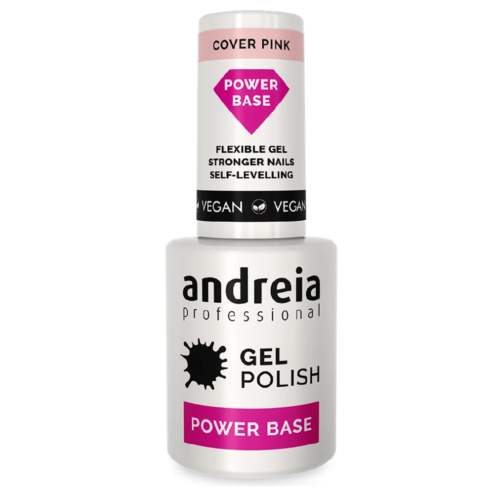 Base Gel Polish Cover Pink Andreia