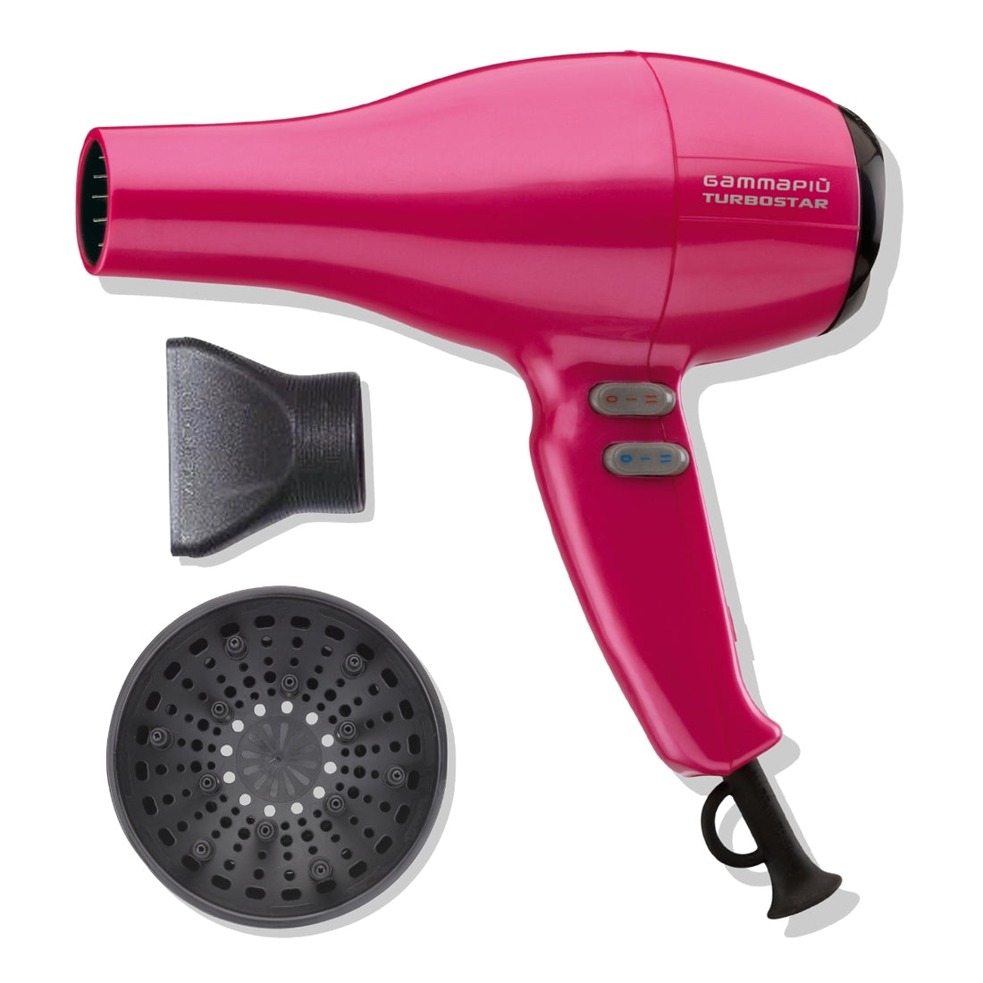 Secador Profesional Turbostar Fucsia Gamma Piu