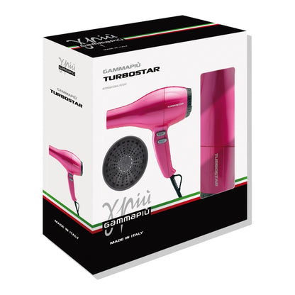 Secador Profesional Turbostar Fucsia Gamma Piu