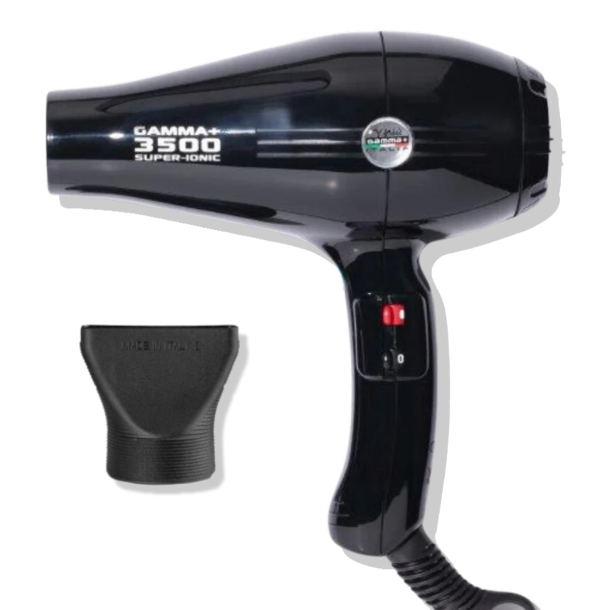 Secador Profesional Power 3500 Tormalionic Negro Gamma Piu