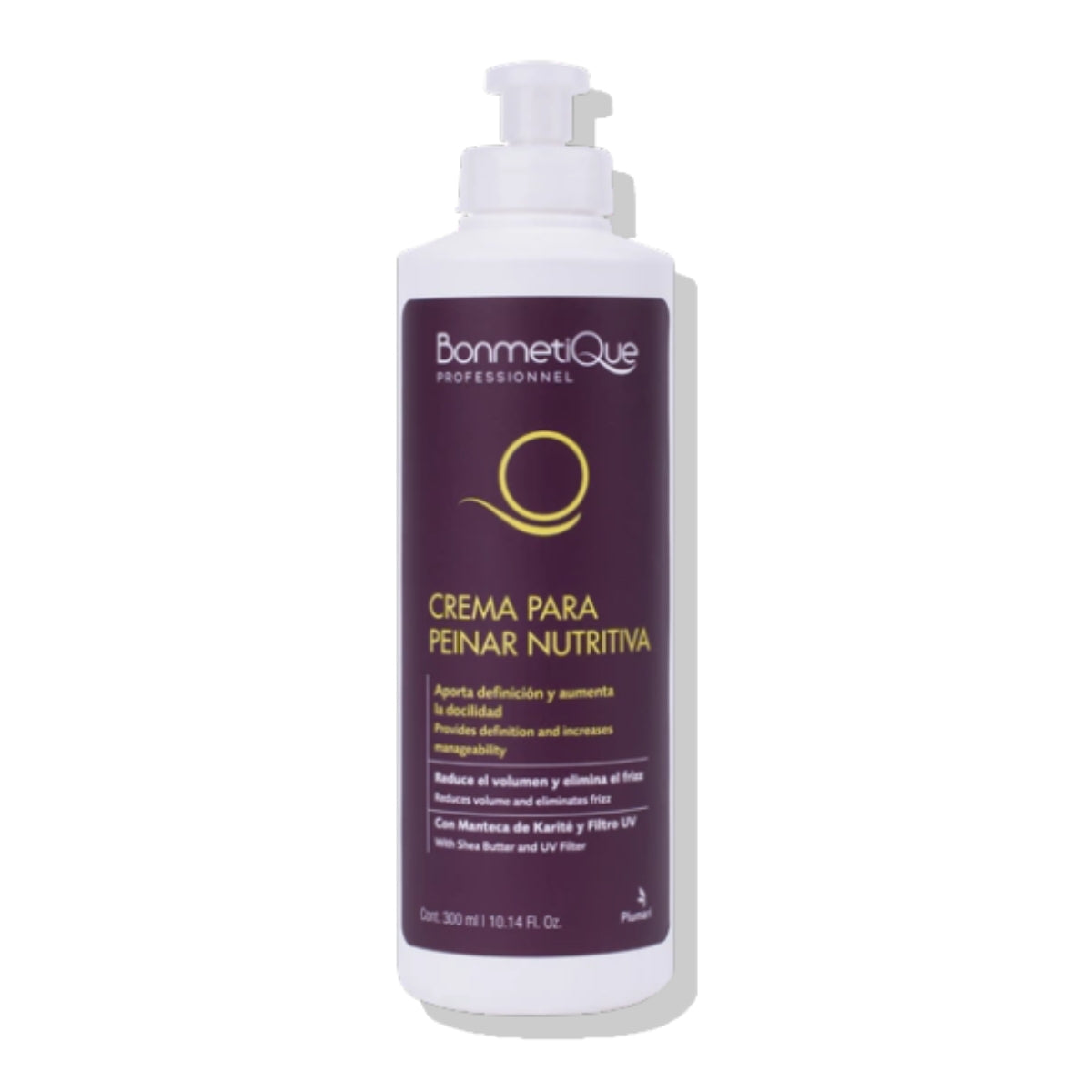 Crema De Peinar Antifrizz Karité Filtro Uv 300ml Bonmetique