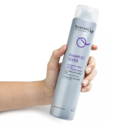 Shampoo Silver Cabellos Grises o Rubios 350ml Bonmetique