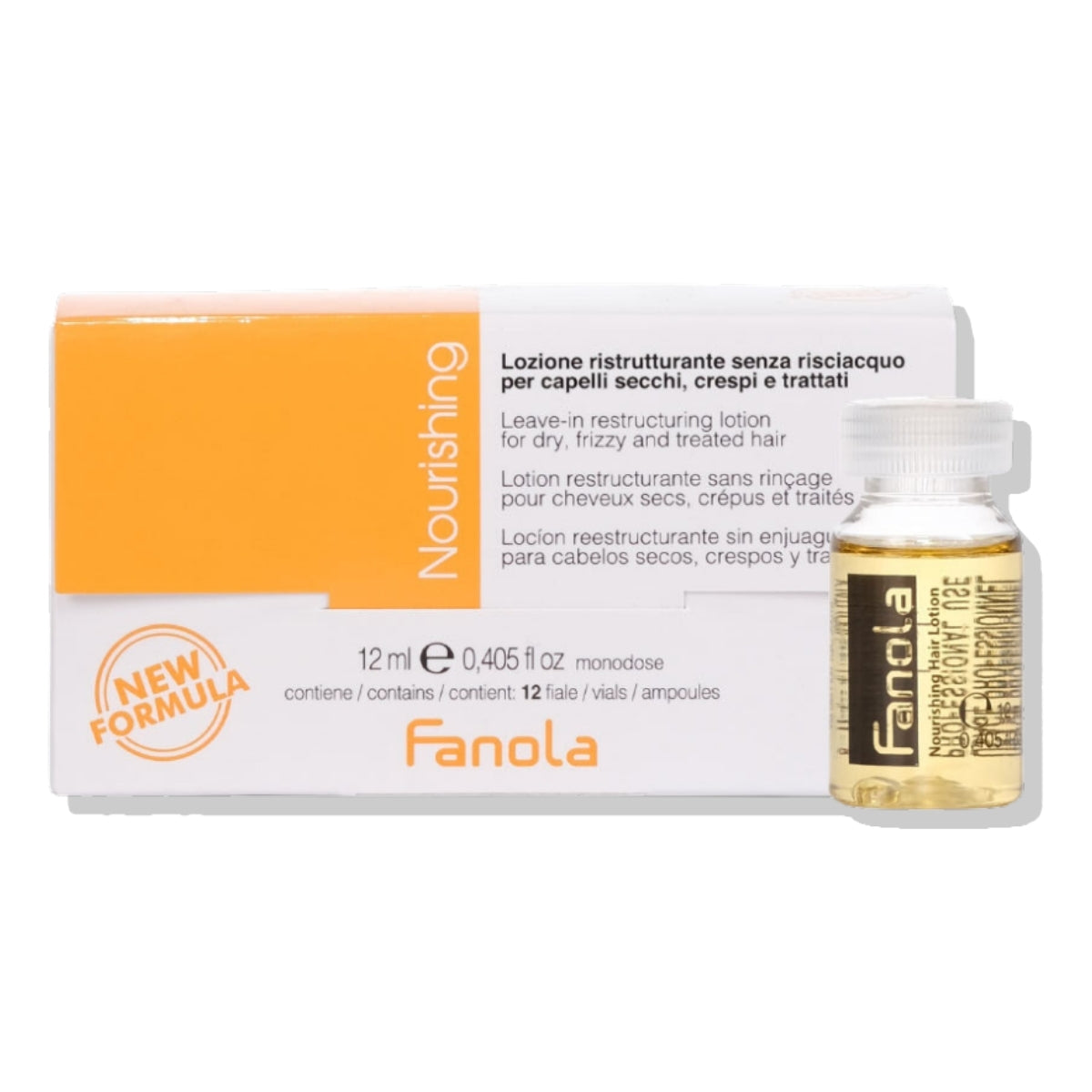 Loción Nourishing Reestructurante  Fanola 12ml