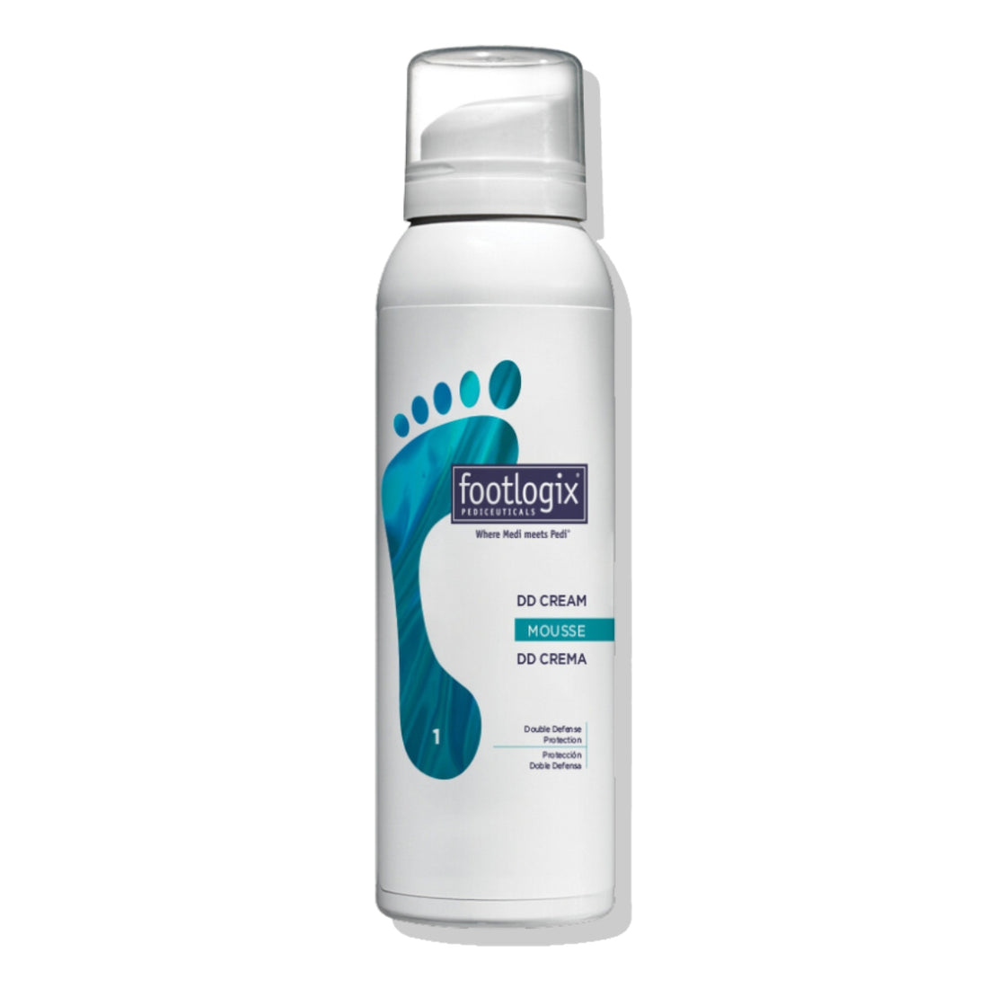 Mousse Doble Defensa Hidratante Pies Footlogix