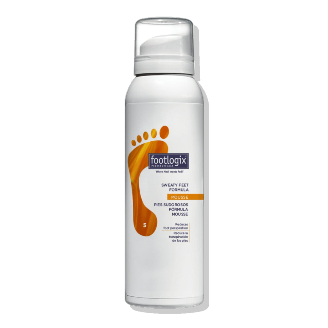 Mousse Para Pies Sudorosos 125 Ml Footlogix