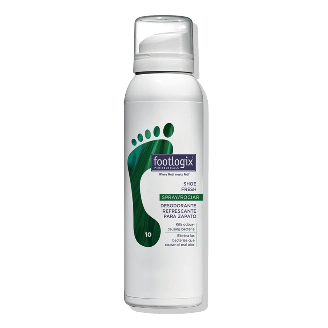 Desodorante Refrescante Para Zapatos 125ml Footlogix