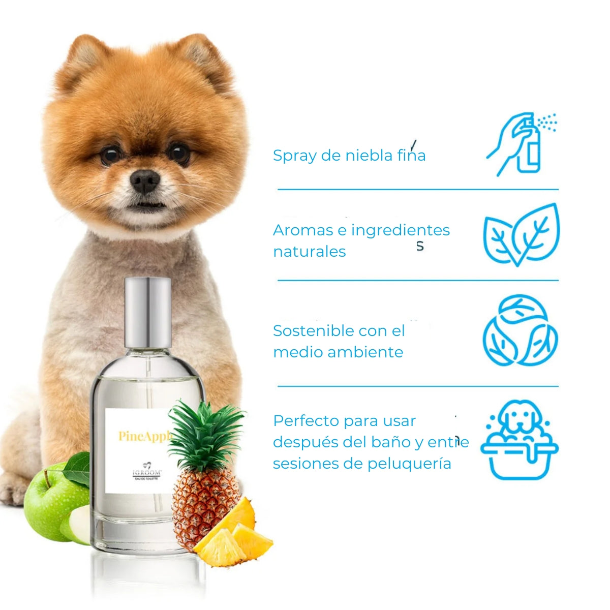 Perfume Mascotas Pineapple 100ml Igroom