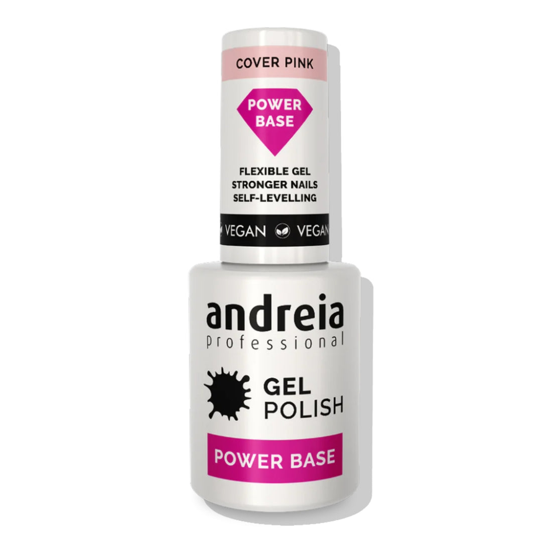 Base Gel Polish Cover Pink Andreia