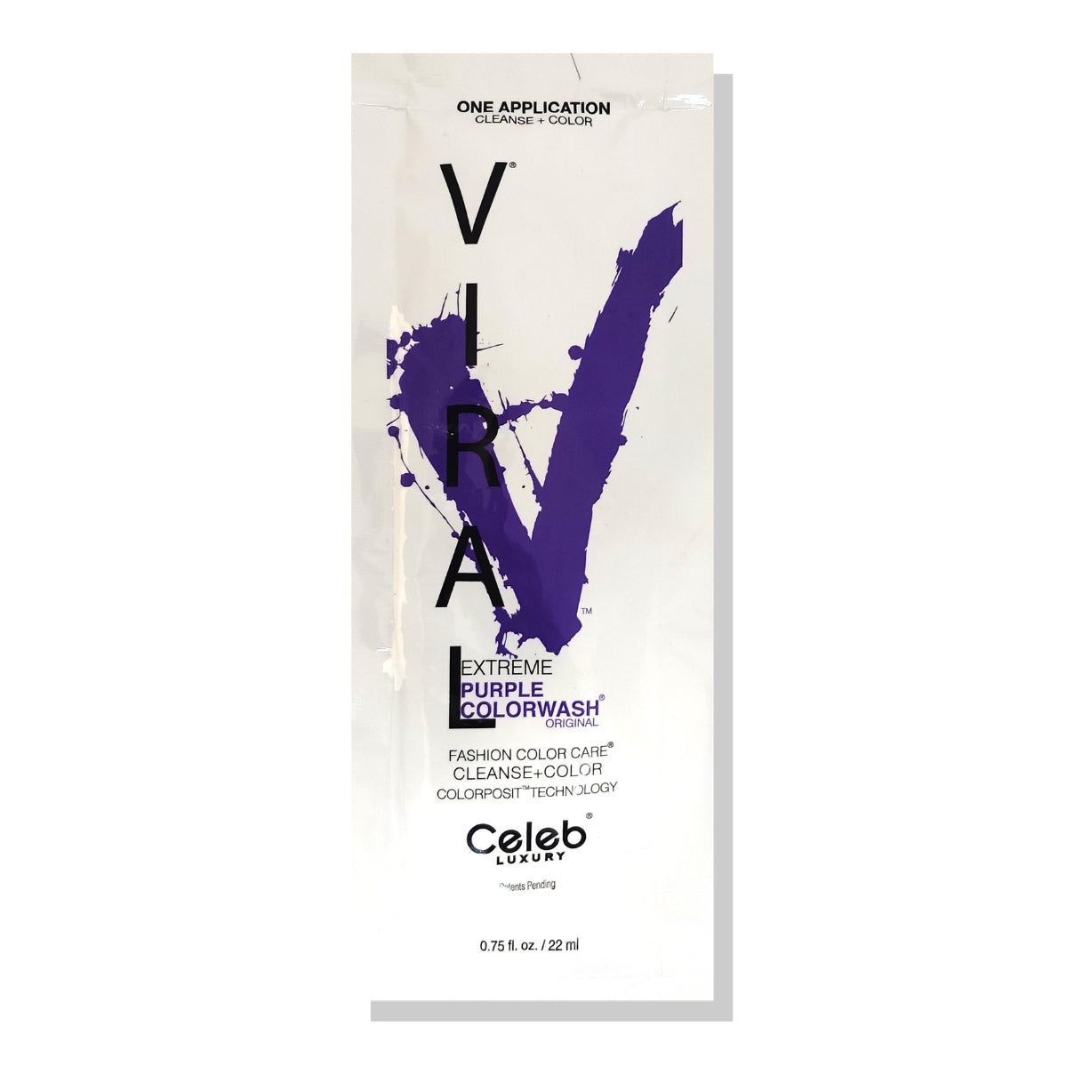 Shampoo Con Color Viral Purple Celeb 22ml Celeb