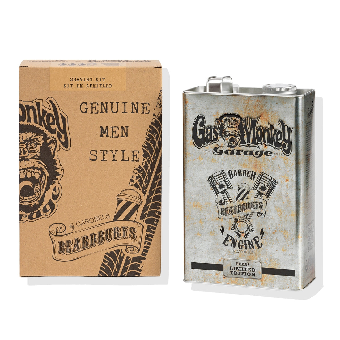 Kit Afeitado Gas Monkey Beardburys