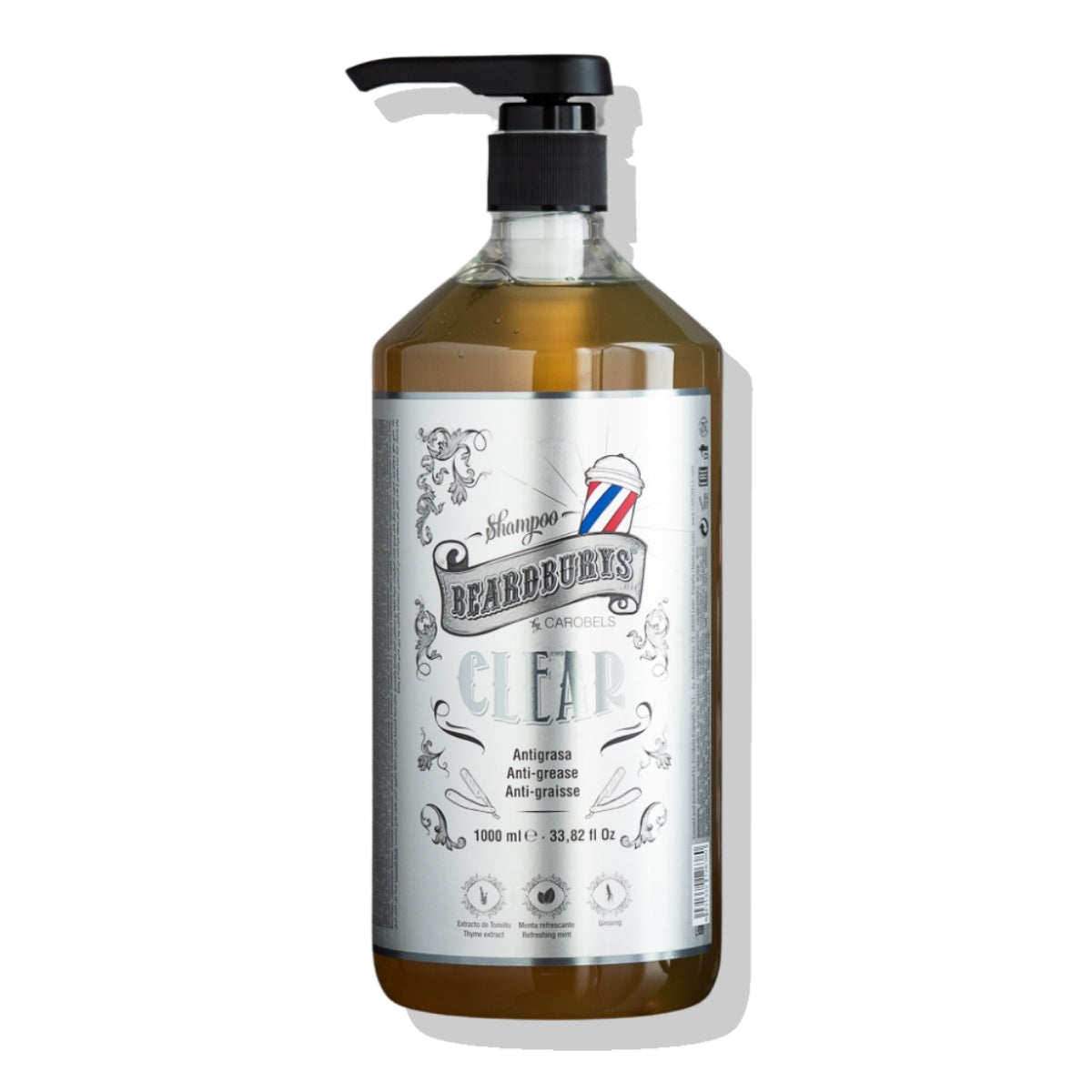 Shampoo Clear Antigrasa Beardburys