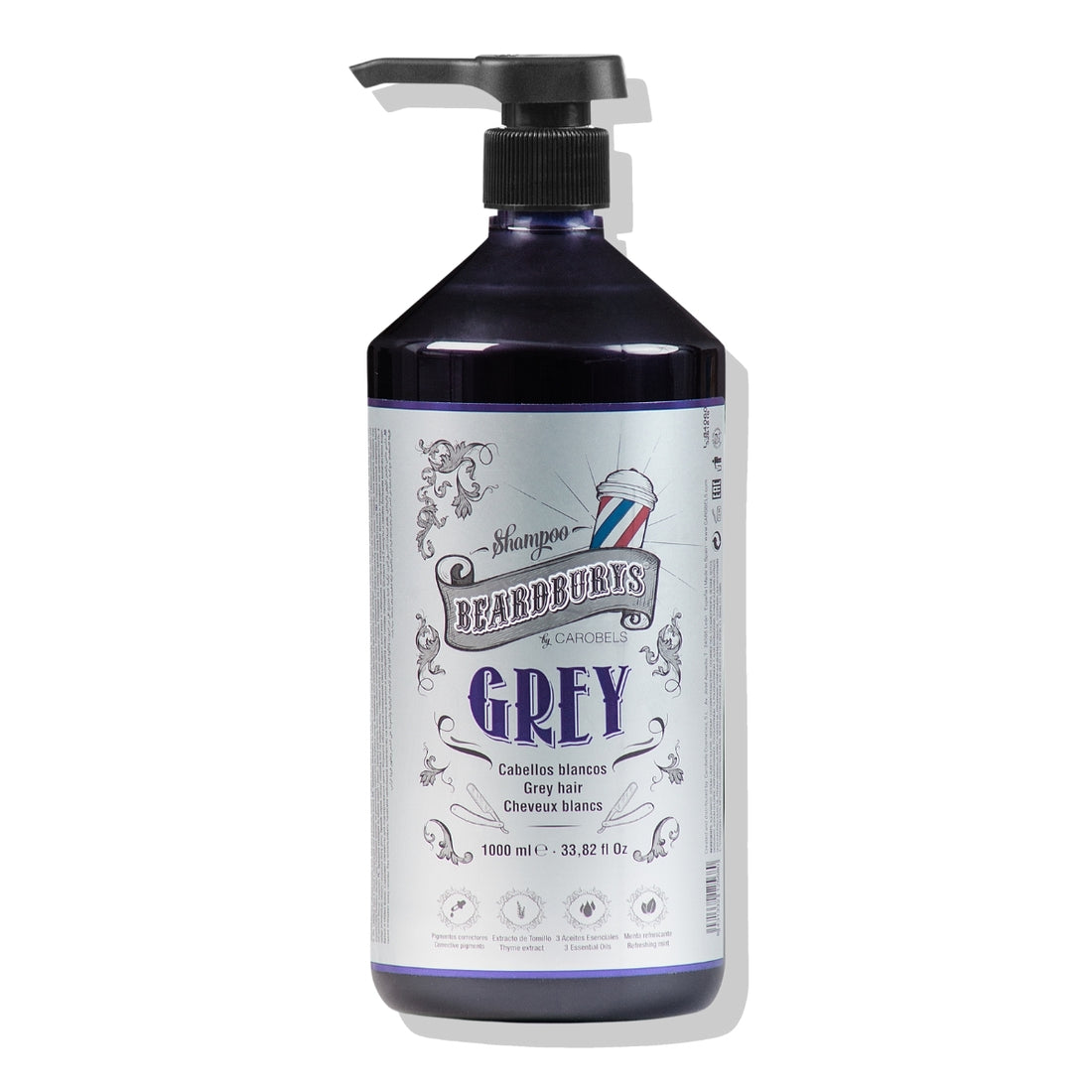 Shampoo Grey Cabellos Grises o Blancos Beardburys
