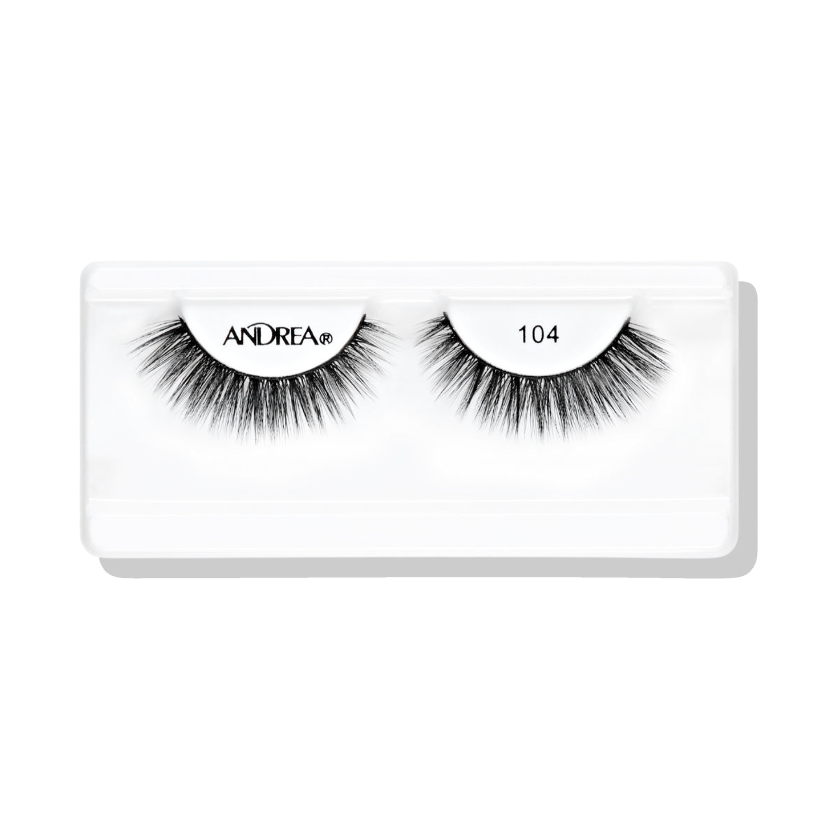 Pestañas Postizas Strip Lash 104 Negras Andrea