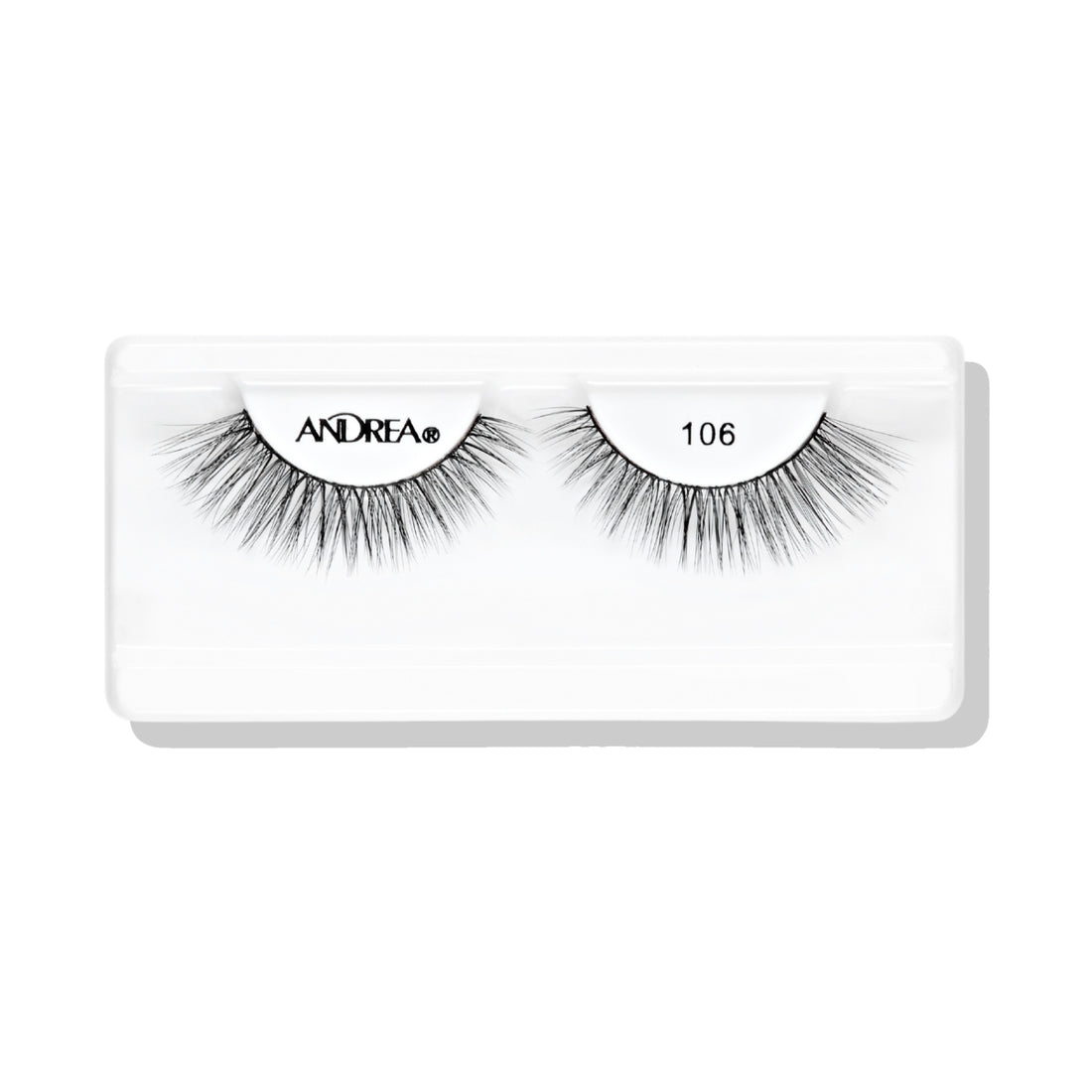 Pestañas Postizas Strip Lash 106 Negras Andrea